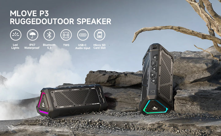 MLOVE P3 Outdoor Bluetooth Speaker