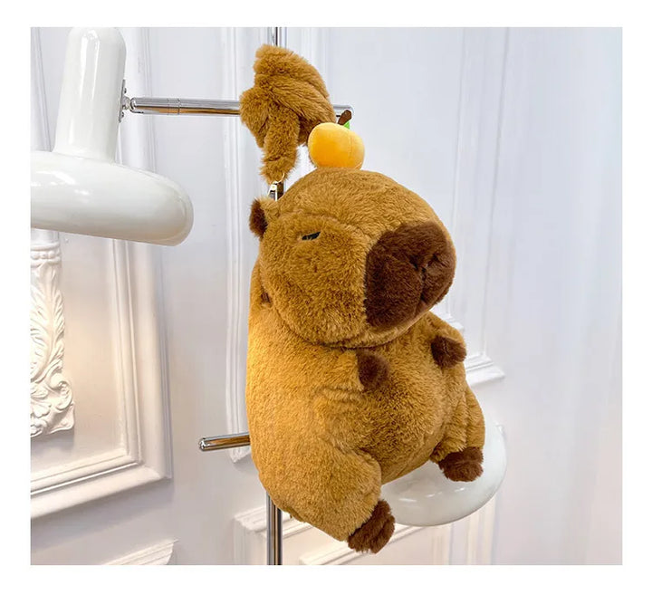 Capybara Plush Backpack