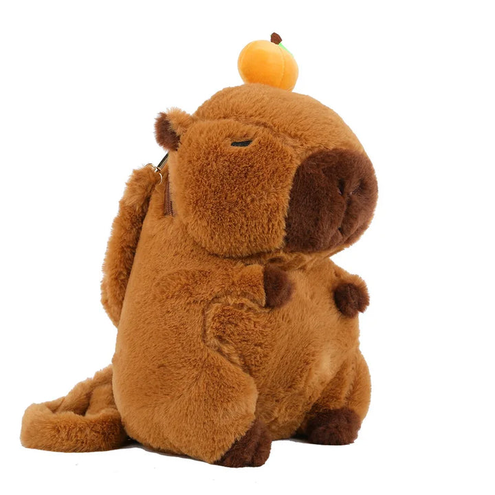 Capybara Plush Backpack