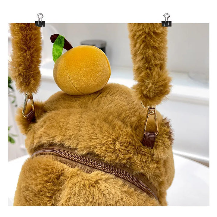 Capybara Plush Backpack