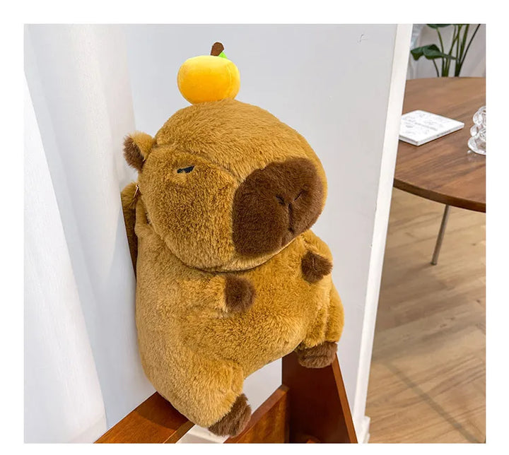 Capybara Plush Backpack