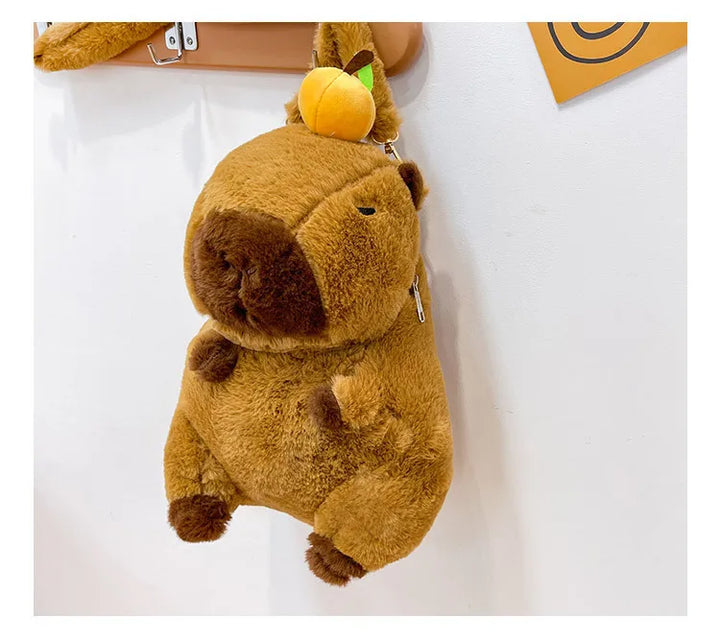 Capybara Plush Backpack